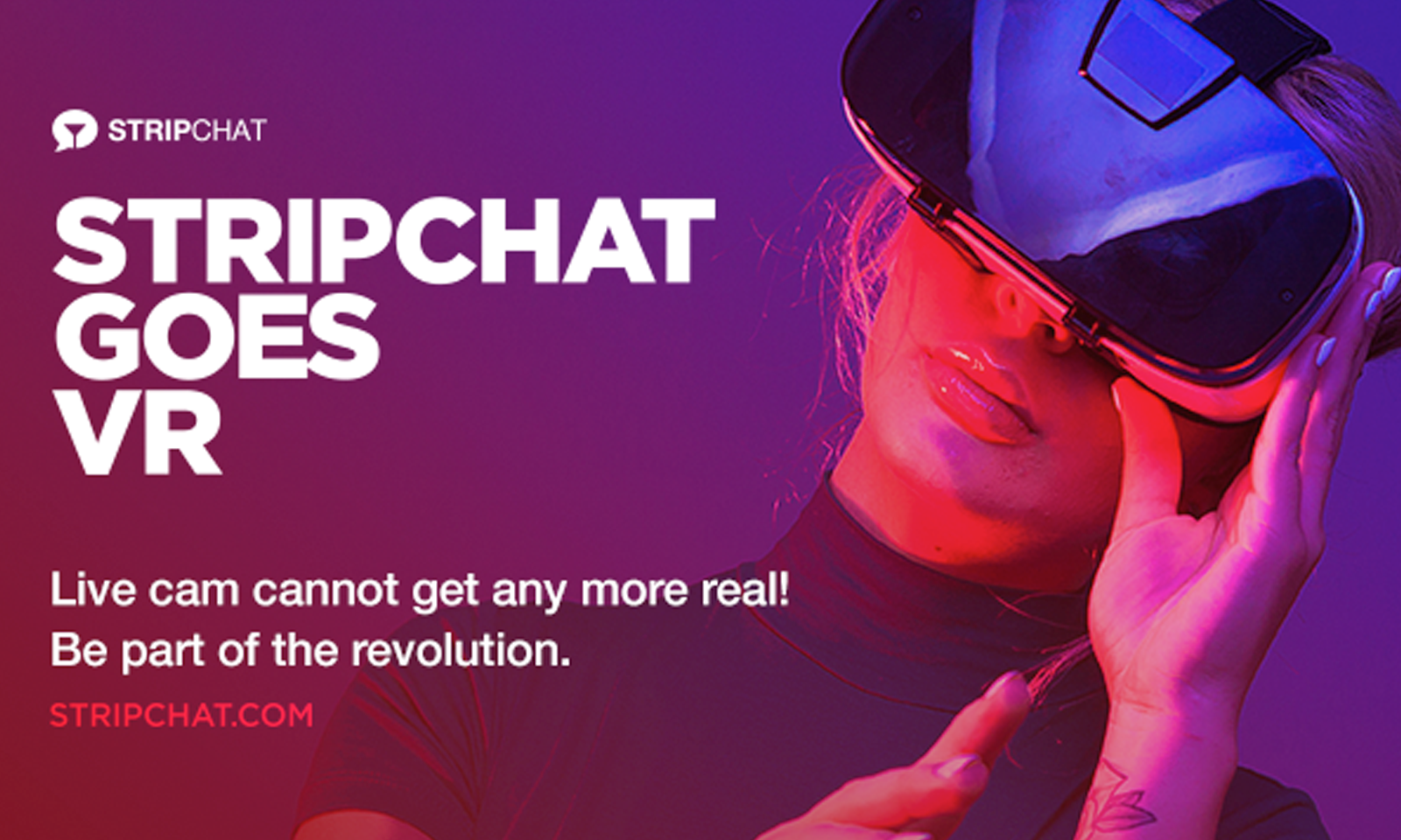 Stripchat Taking VR to New Levels With Fully-Immersive Cam Shows