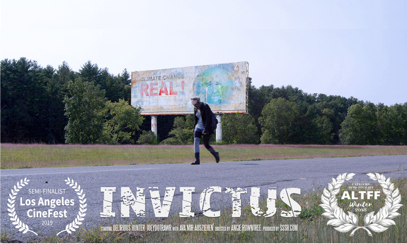 Angie Rowntree’s 'Invictus' Wins 2 Film Festival Awards