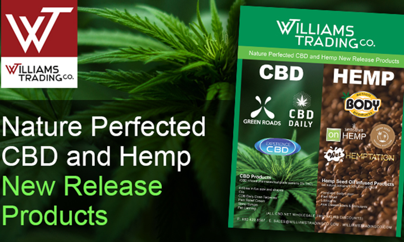 Williams Trading Releases New CBD & Hemp Digital Catalog