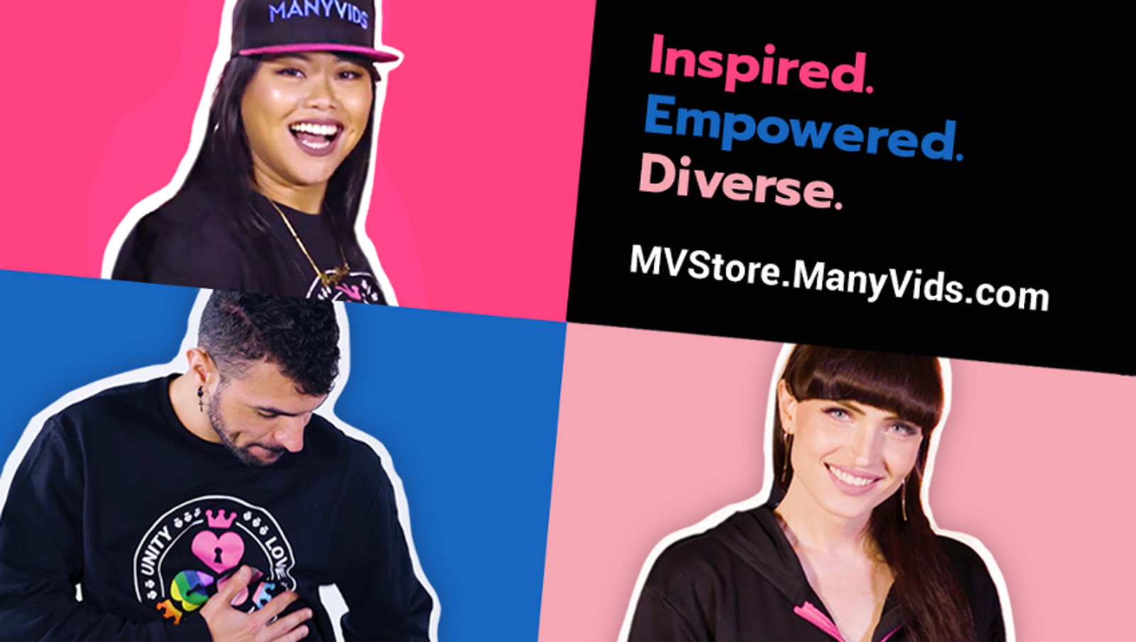 ManyVids Announces 50-Percent Off Sale at MV Store