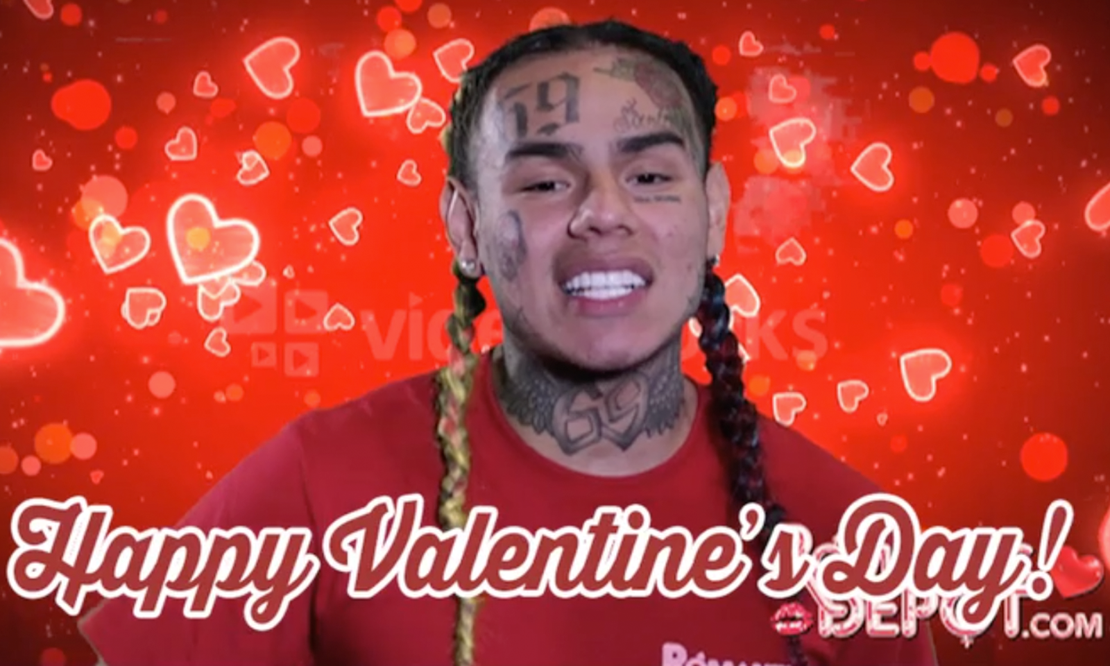 Tekashi 6ix9ine, Prior to Arrest, Starred in Romantic Depot Ad