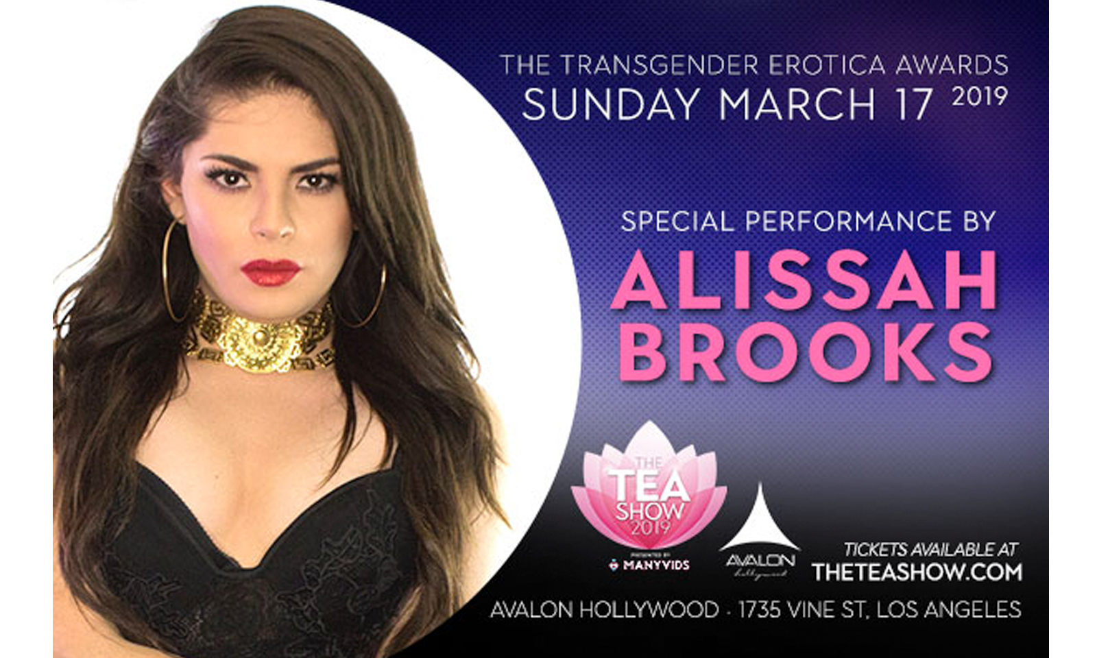 TEAs Names Trans Recording Artist Alissah Brooks As Musical Guest