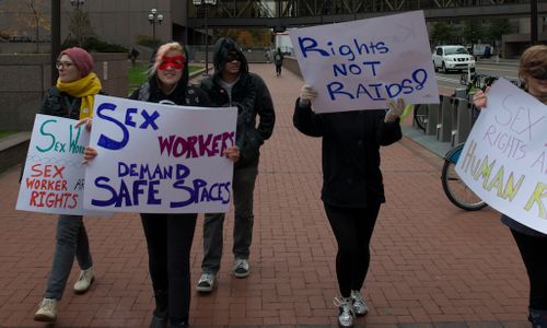 Sex Workers Disrupt NOW Anti-Decriminalization Rally In New York