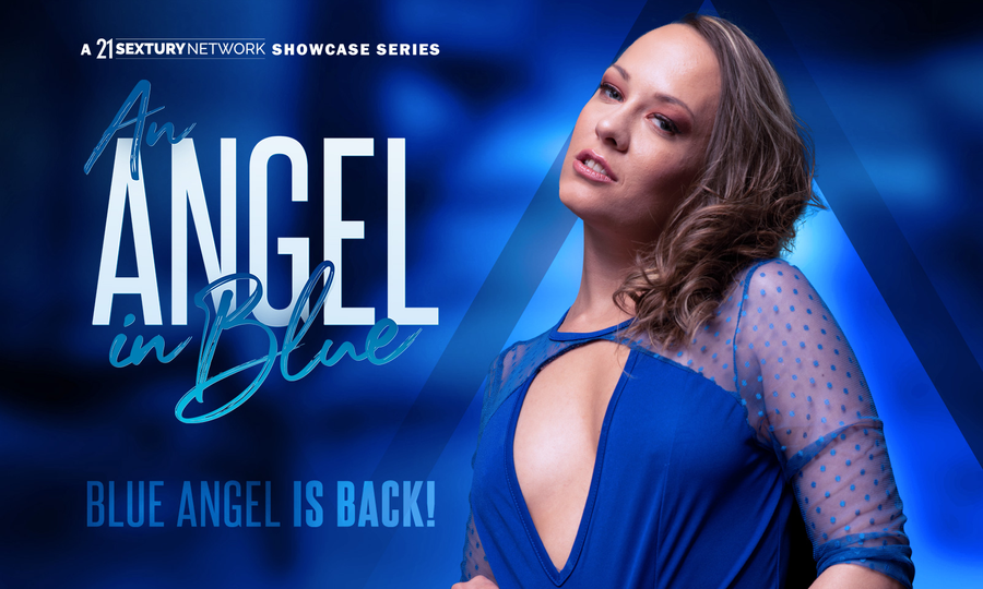 Blue Angel is Back in Adult Time/21sextury's 'An Angel in Blue'