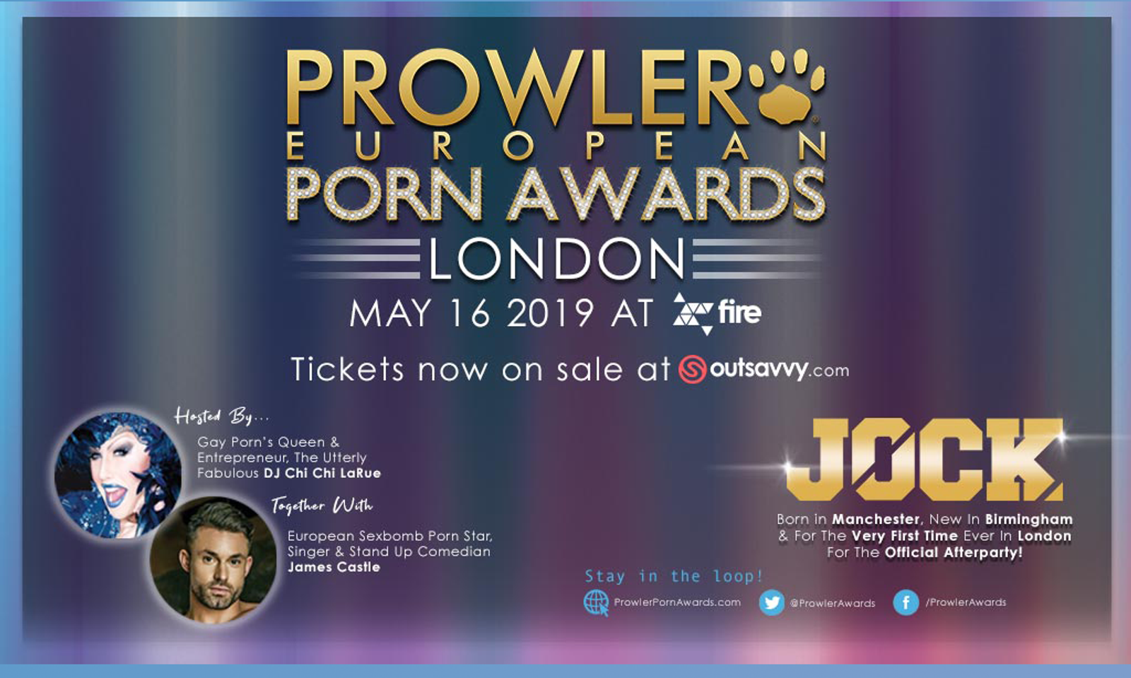 Prowler European Porn Awards To Be Held May 16 in London | AVN