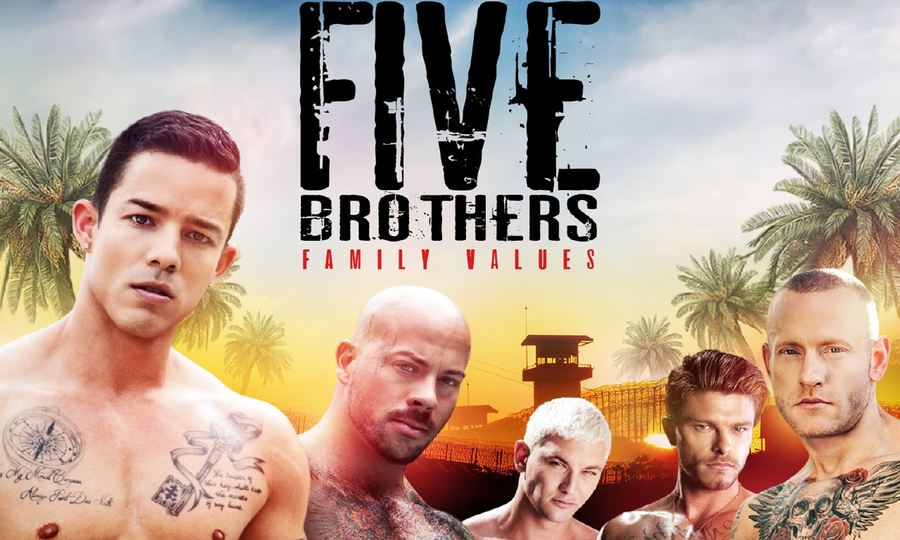 NakedSword Offers First Half of 'Five Brothers: Family Values'