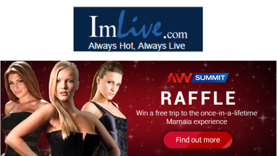 ImLive Launches Raffle to Win Trip to AW Summit