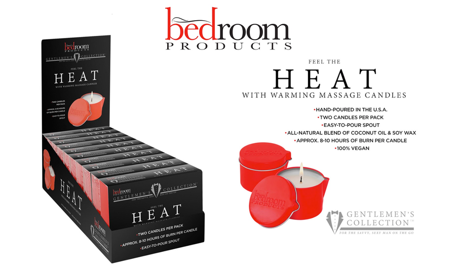 Heat Hydrating Massage Candles Debut From Bedroom Products