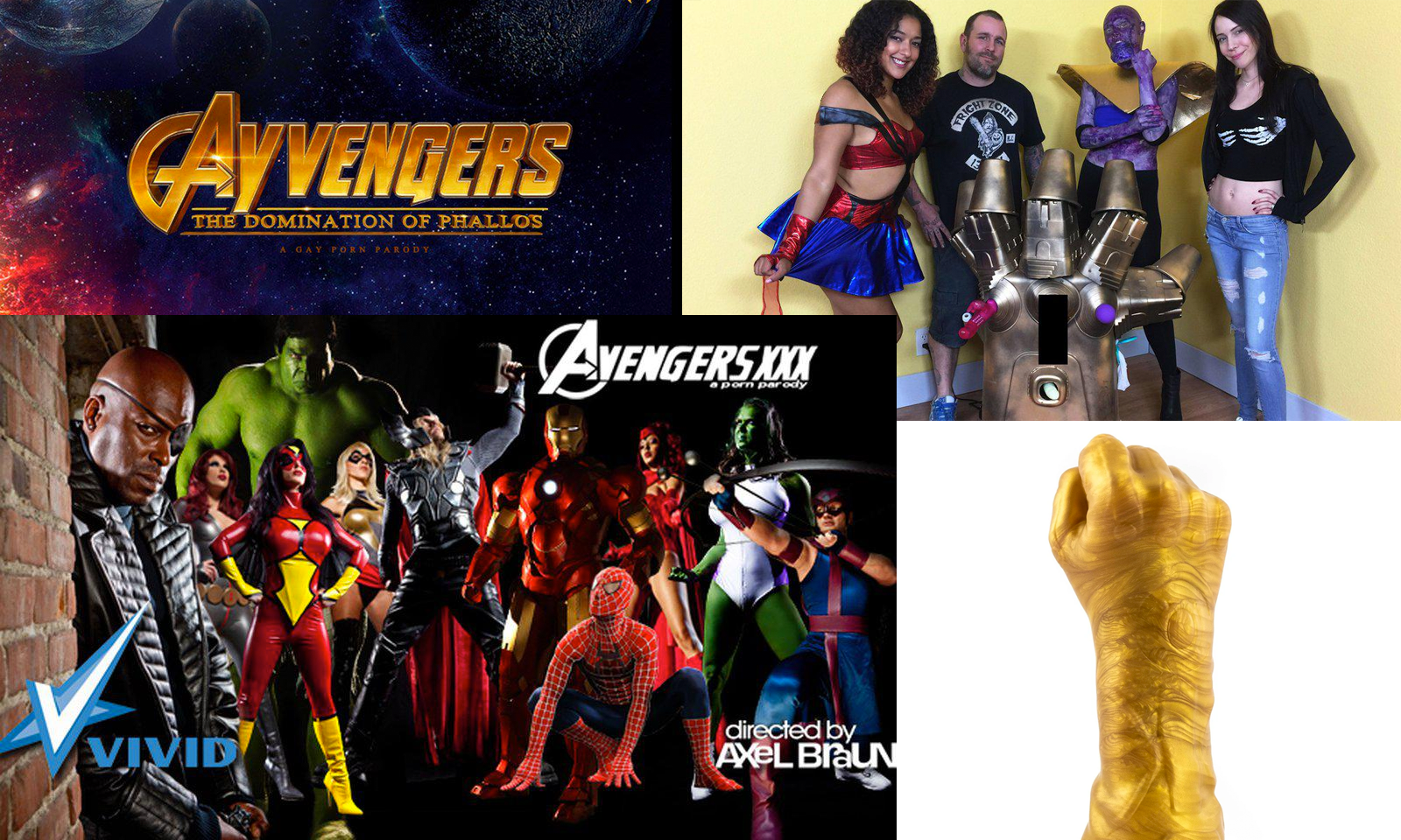 No Shortage of Pleasure for Marvel Fans AVN