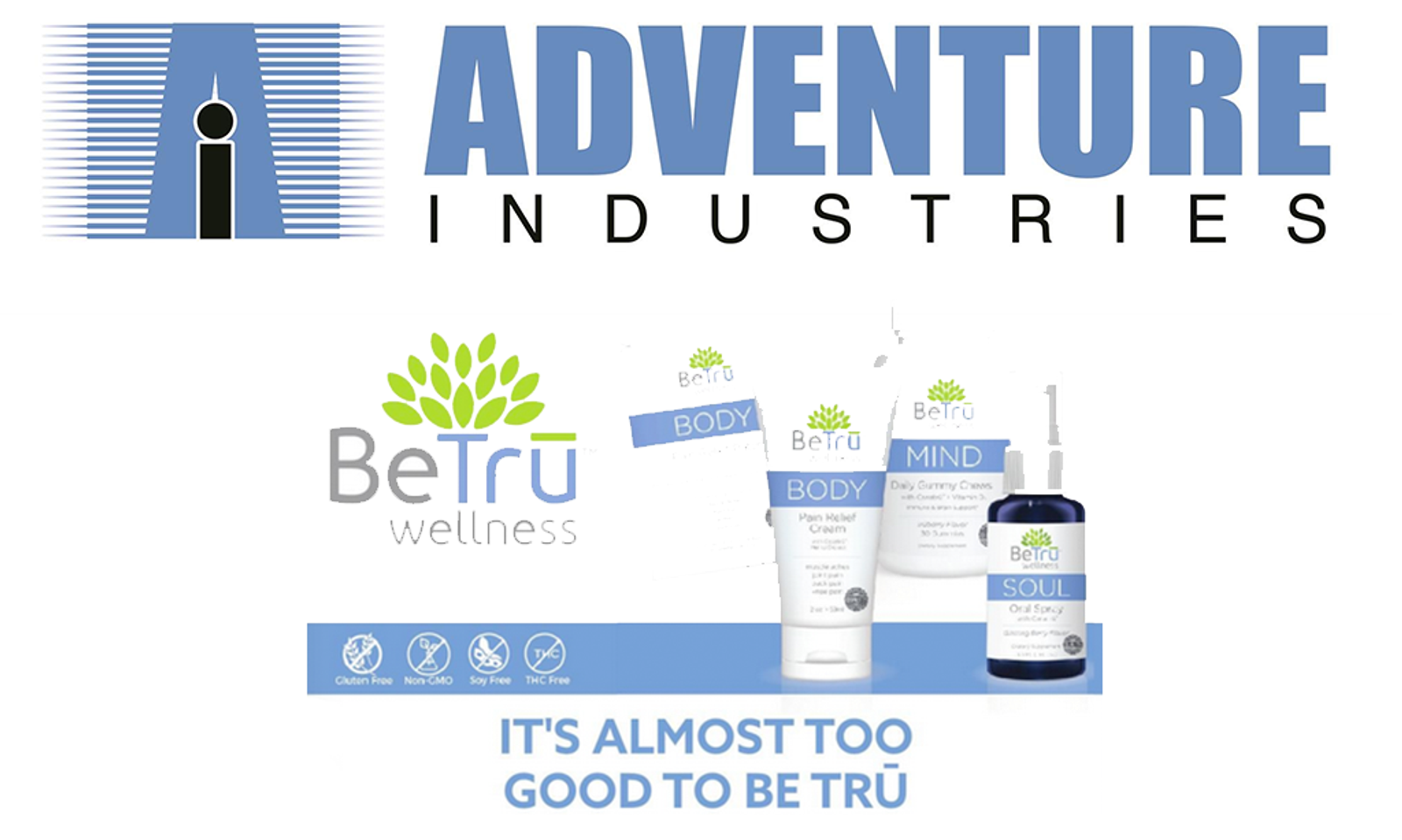 Adventure Industries Now Shipping New CBD-Based Products