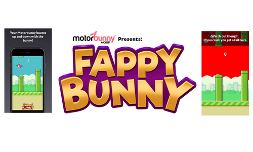 Motorbunny Launches FappyBunny, The 1st Sex Toy Mobile Game