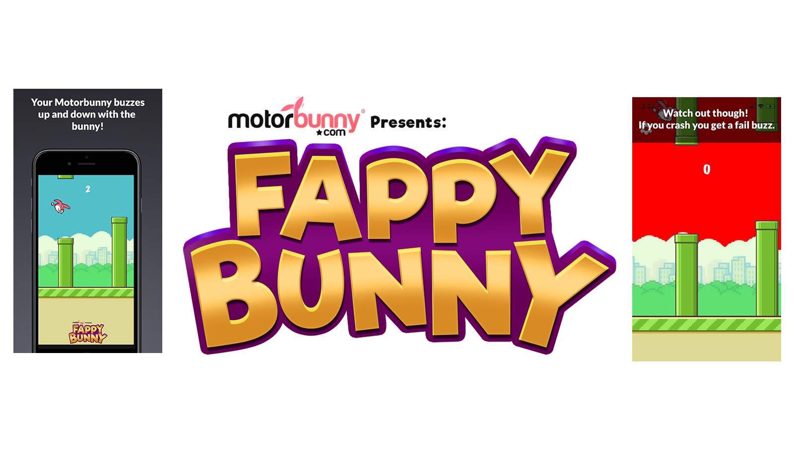 Motorbunny Launches FappyBunny, The 1st Sex Toy Mobile Game
