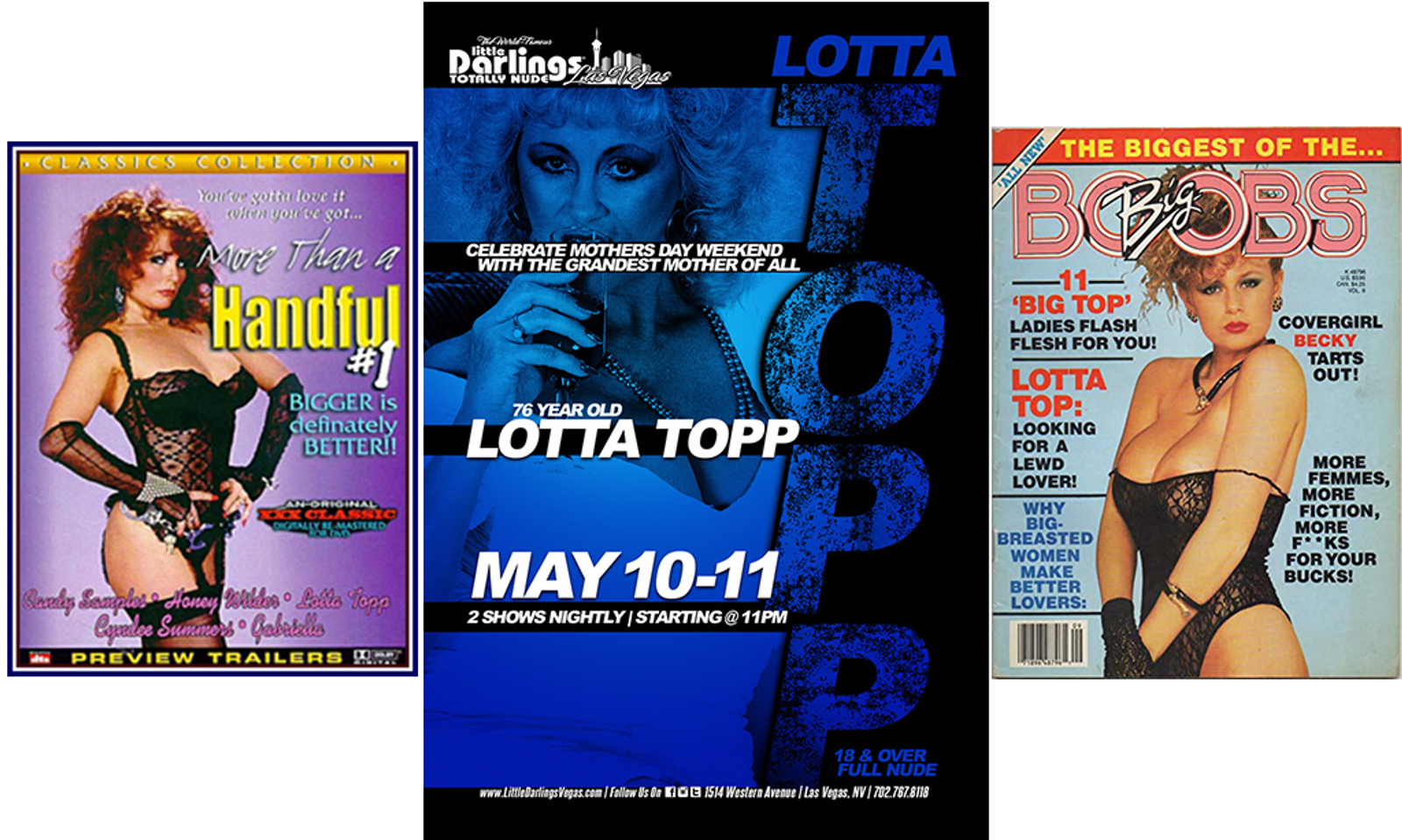 Lotta Topp to Feature at Little Darlings in Las Vegas This Week