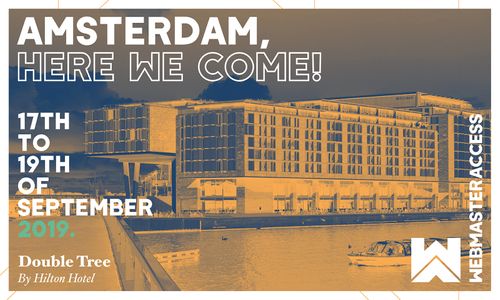 Dates Announced for Webmaster Access Amsterdam 2019