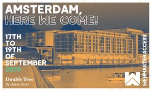 Dates Announced for Webmaster Access Amsterdam 2019