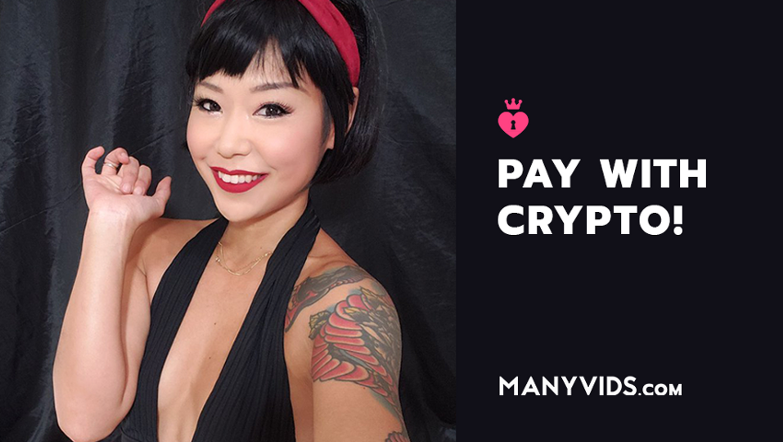 ManyVids Offers Option of Cryptocurrency Payments