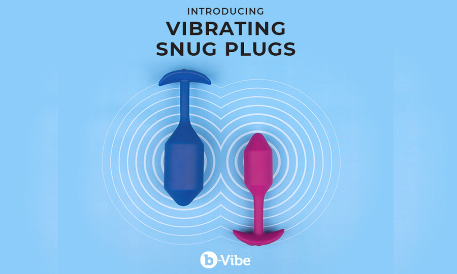 Vibrating Snug Plugs Debut from b-Vibe