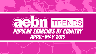 AEBN Publishes Popular Searches in 38 Countries for April-May