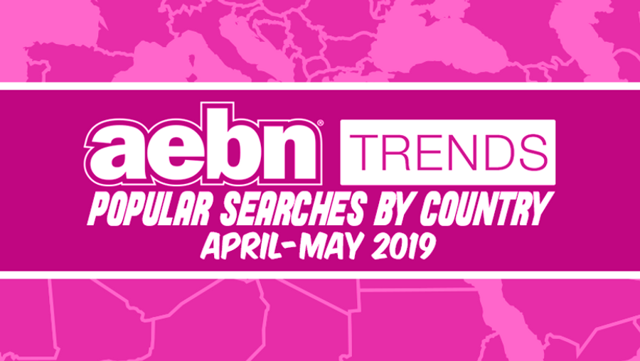 AEBN Publishes Popular Searches in 38 Countries for April-May