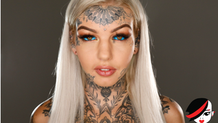 'Blue Eyes White Dragon': Amber Luke Talks Tattoos, AltErotic
