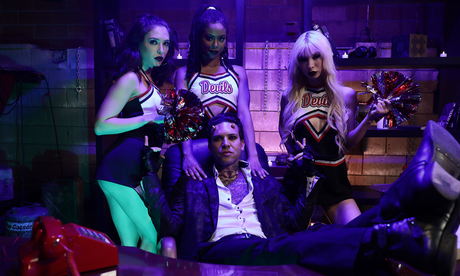 New BurningAngel Horror/Comedy 'Satan's Cheerleaders' Wraps