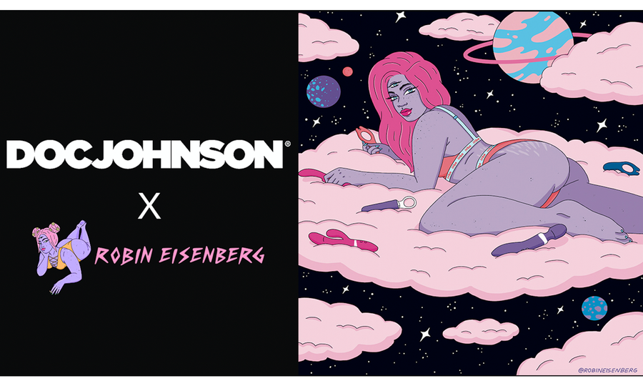 Artist Robin Eisenberg Illustrates iVibe Select for Doc Johnson