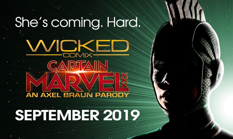 Axel Braun Teases Kenzie Taylor Suited Up as 'Captain Marvel XXX'