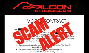 Falcon Studios Warns of Scammer Posing as Falcon Recruiter