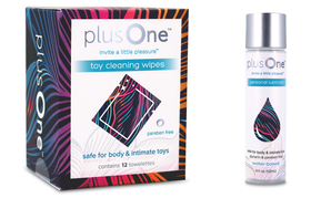 plusOne Expands Range with Lubricant, Cleansing Wipes