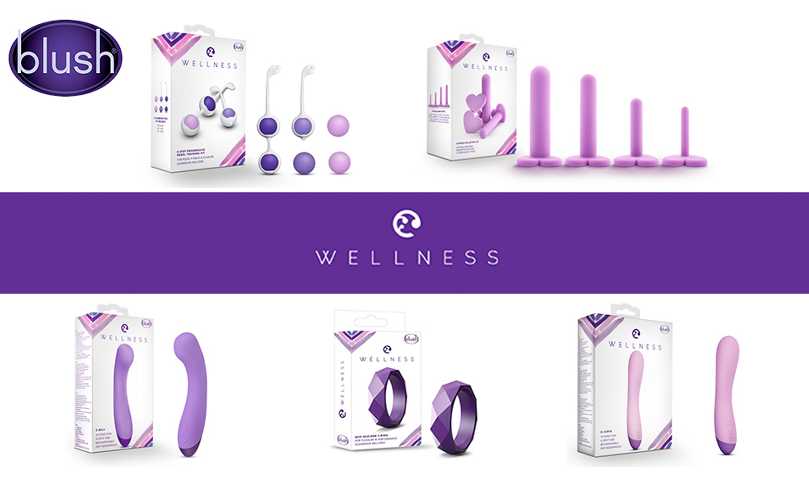 Wellness Range from Blush Novelties Prioritizes Sexual Health