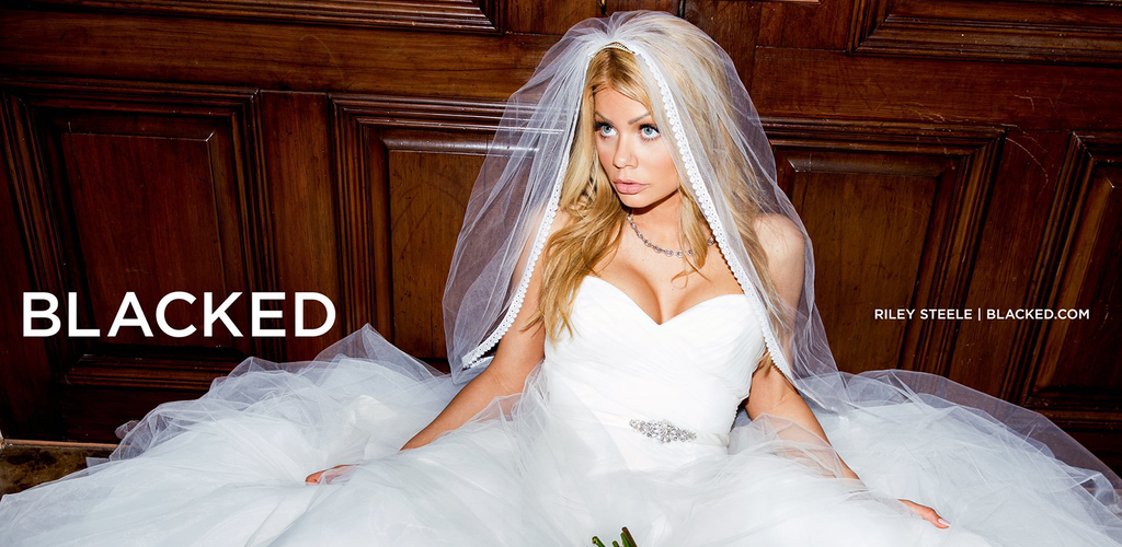 Riley Steele Makes Ir Debut In Blacked Scene The Wedding Singer  Avn