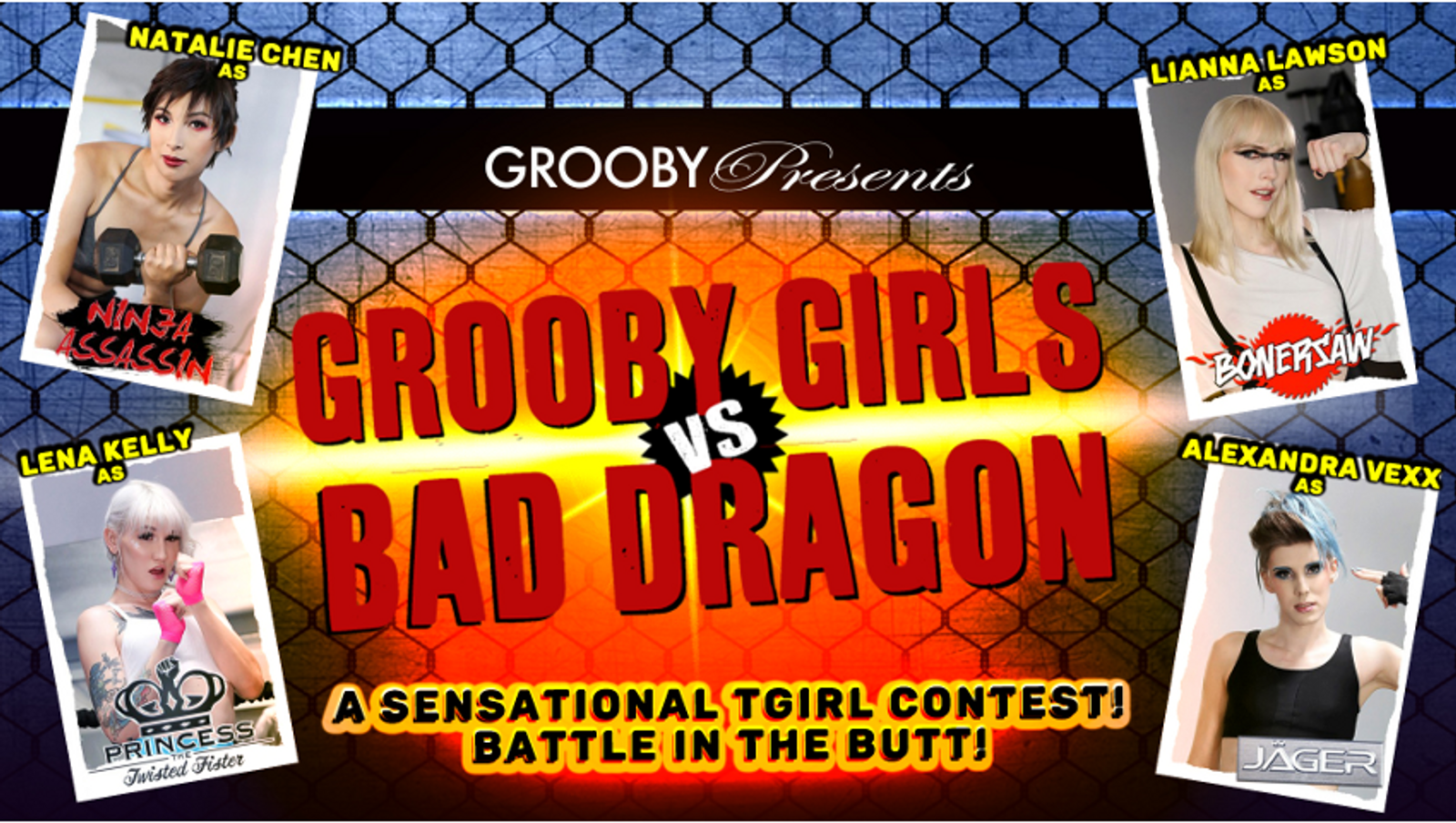 Grooby Releases ‘Grooby Girls vs. Bad Dragon’ on DVD