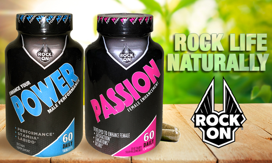 New Natural Daily Sexual Supplement Line Bows from Rock On