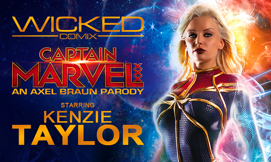 The Big Reveal: Axel Braun Tweets 'Captain Marvel XXX' Cover