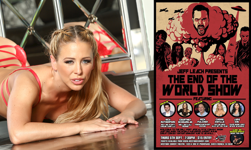 See Cherie DeVille's Comic Styling At 'End of the World' Show'