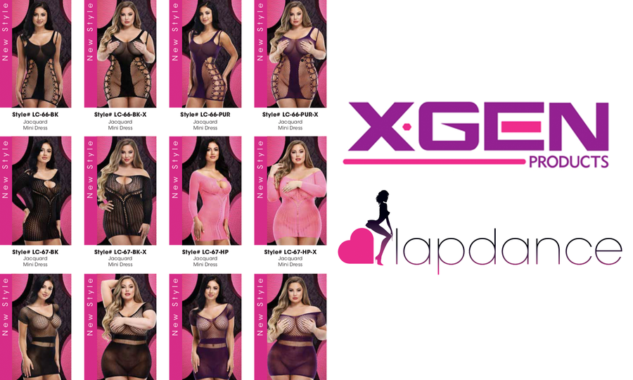 New Lapdance Lingerie Pieces Shipping from Xgen Products