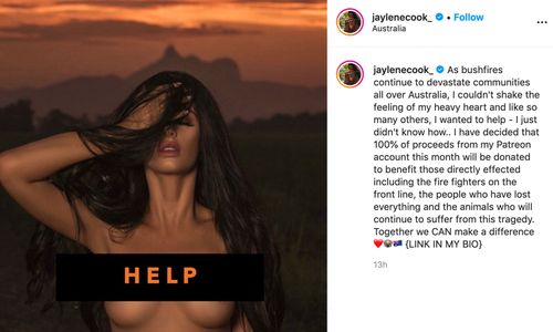 Sex Workers Offer Nude Incentives To Fight Australian Fires
