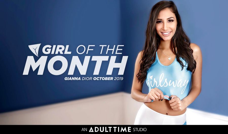 Gianna Dior Named Girlsway’s October Girl of the Month