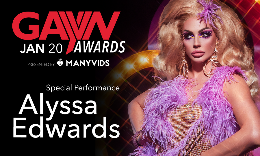 Alyssa Edwards to Perform Live at the 2020 GayVN Awards