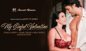 Angela White Leads Sweet Sinner Romance 'My Sinful Valentine'