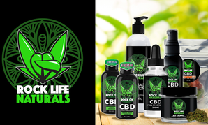 Rock Life Naturals CBD Range Bows from Rock'N Products