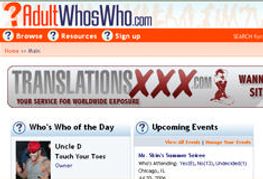 AdultWhosWho Launches Scheduling for Events
