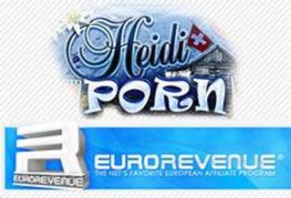 EuroRevenue Toasts 6-Year Anniversary with HeidiPorn Promo