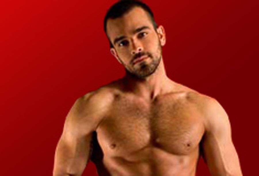 Raging Stallion Signs Damien Crosse