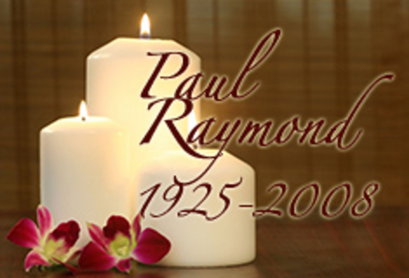 British Porn Baron Paul Raymond Dies
