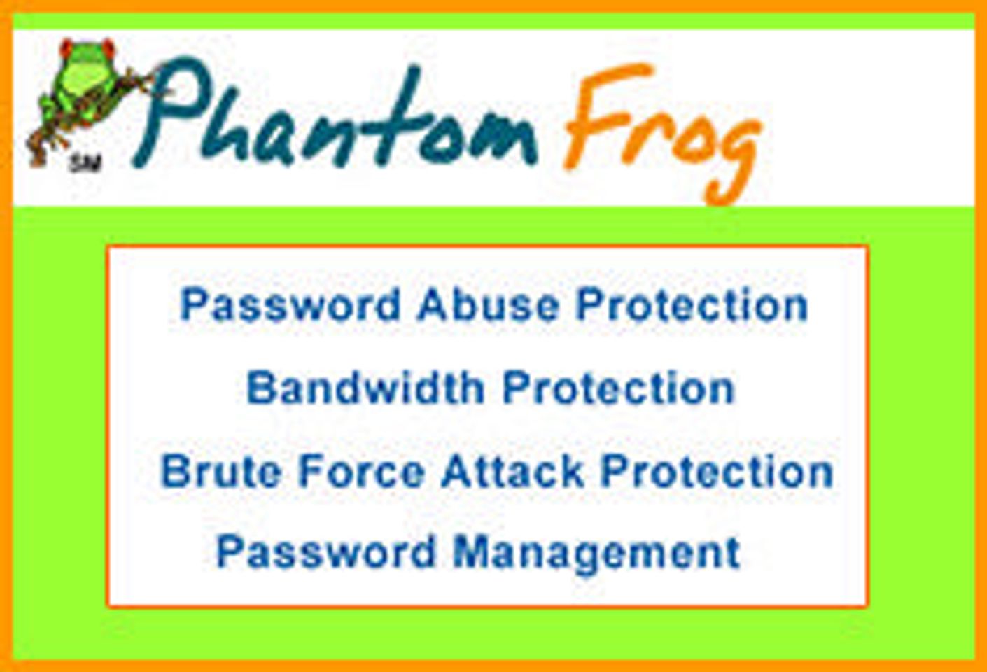 Phantom Frog V3.1 Password-Protection System Bows