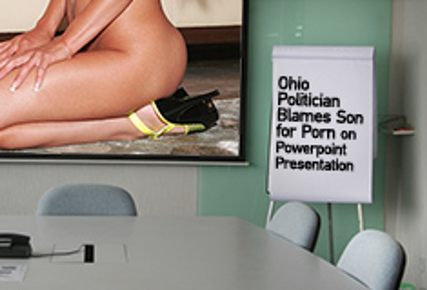 Ohio Politician Blames Son for Porn on Powerpoint Presentation