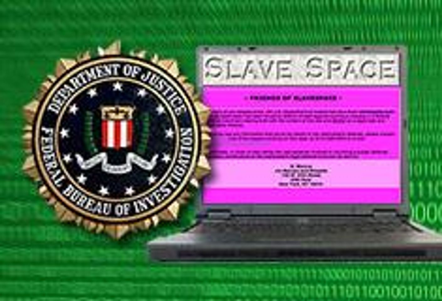 SlaveSpace.com Shut Down by DOJ