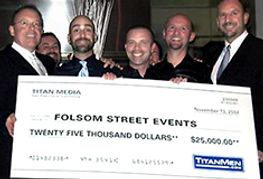 Titan Media's $25,000 Establishes TitanMen/Folsom Fund