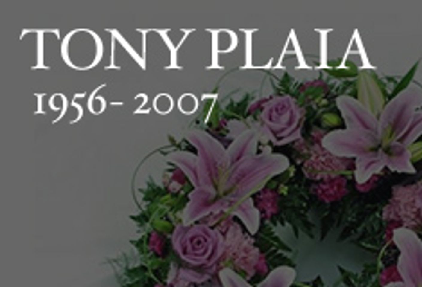 Adult Sales Veteran Tony Plaia Passes Away